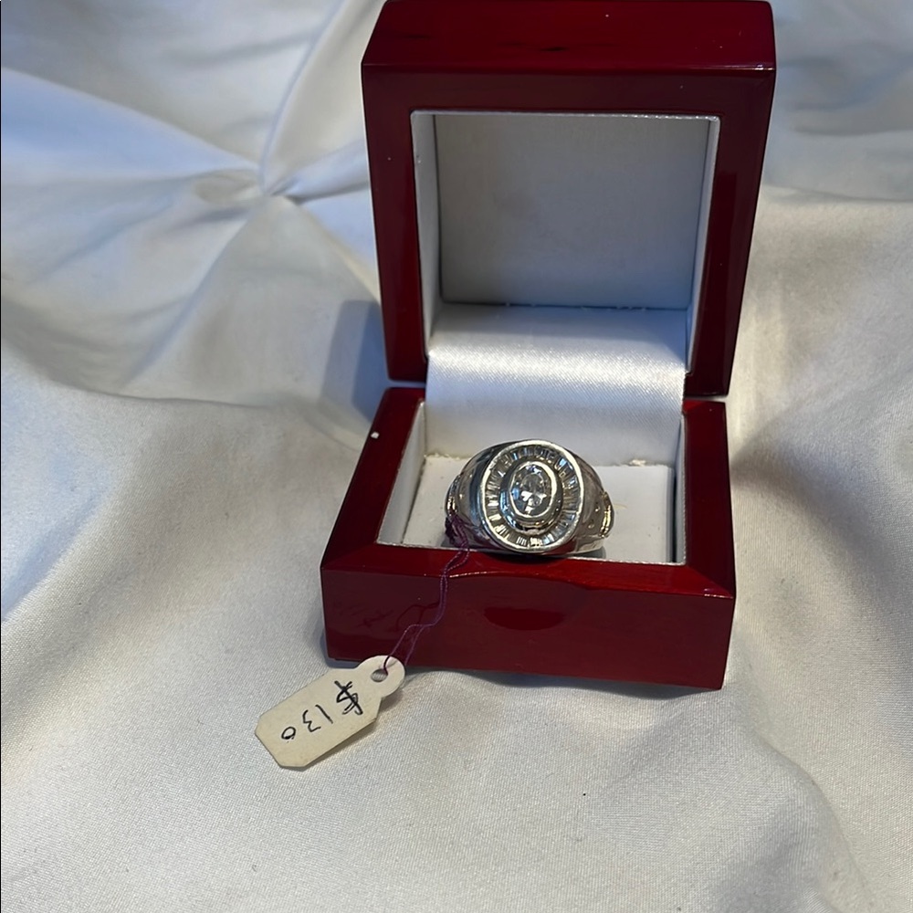 Elegant Silver Men's Ring